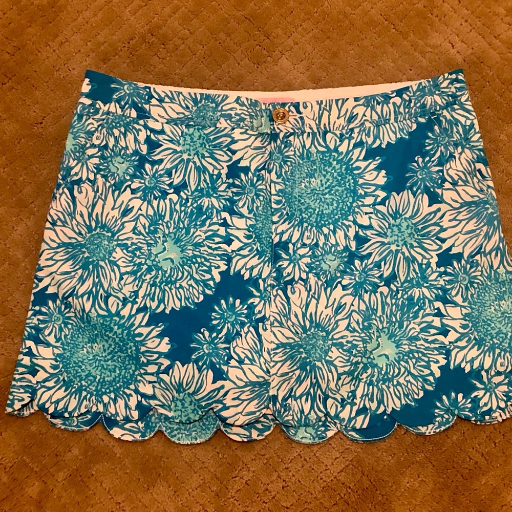Lilly Pulitzer scalloped Skort size 12